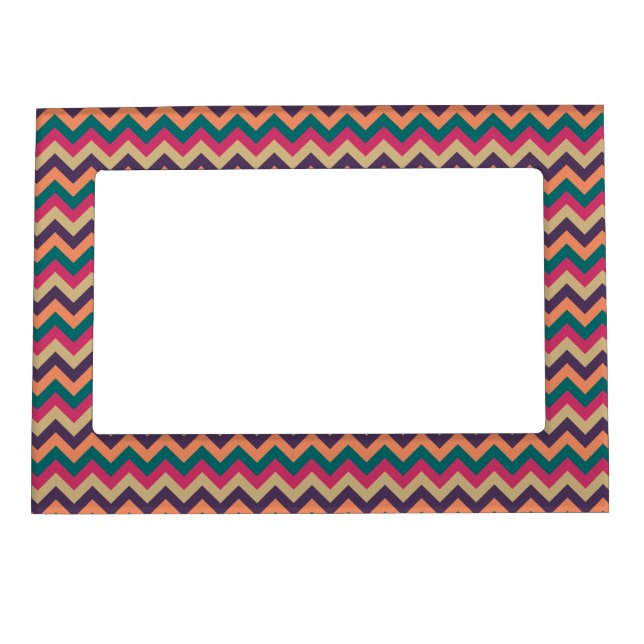 Tropical Zigzag Magnetic Frame (Front)
