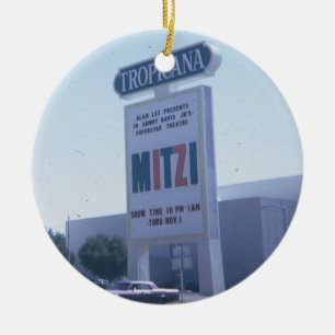Tropicana Hotel Las Vegas Ceramic Ornament