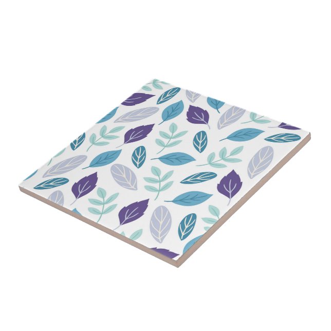 Tropicana Leaves -  Ceramic Tile (Side)