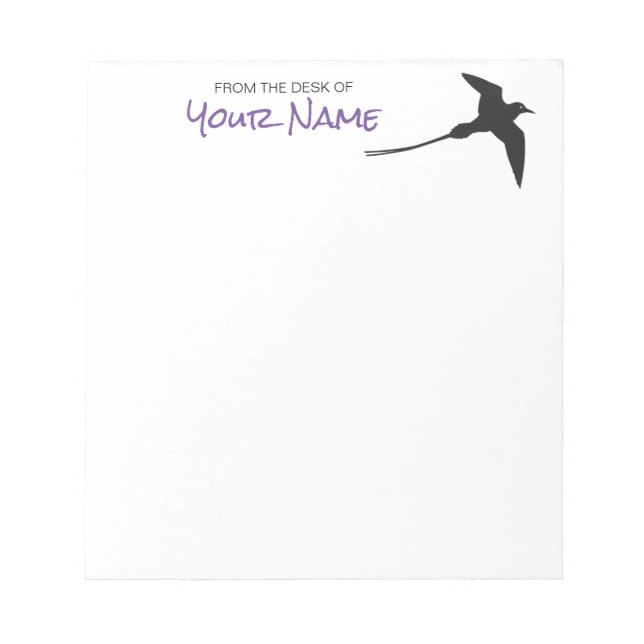 Tropicbird - Personalized Notepad (Front)