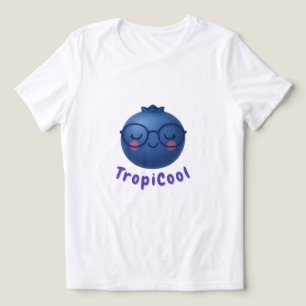 TropiCool Blueberry – Crowned & Cute Edition Tri-Blend Shirt
