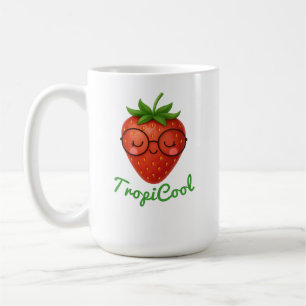 TropiCool Strawberry – Cute & Fresh Summer Vibe Coffee Mug