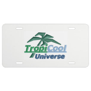 TropiCoolUniverse License Plate