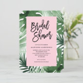 Tropics Bridal Shower Invitation (Standing Front)
