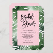 Tropics Bridal Shower Invitation (Front/Back)