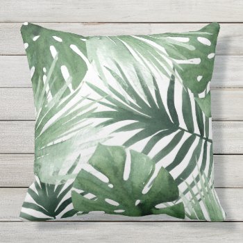 Tropics Outdoor Pillow by FINEandDANDY at Zazzle