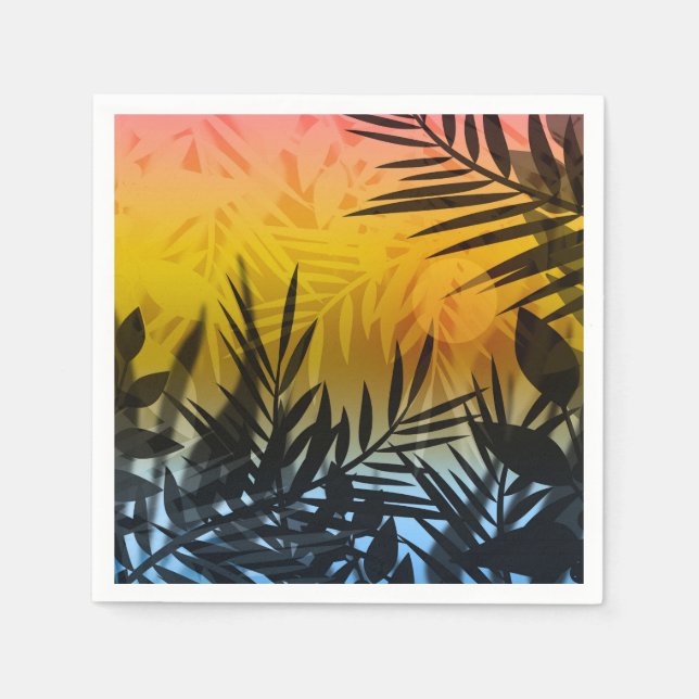 tropics, summer napkins (Front)