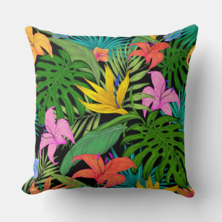 Tropicushion Throw Pillow