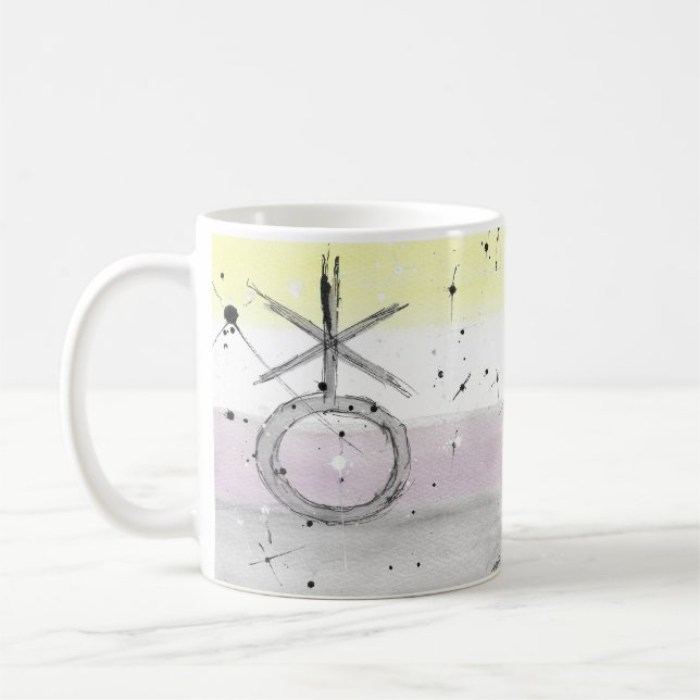 TROS Nonbinary pride mug (Left)