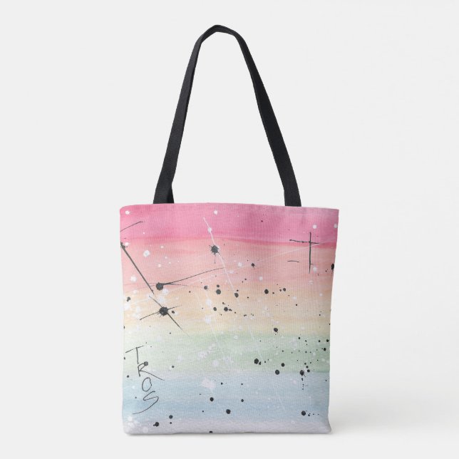 TROS Rainbow Pride LGBT Tote Bag (Back)