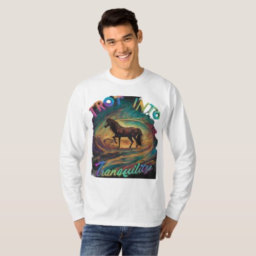 Trot into Tranquility T_Shirt