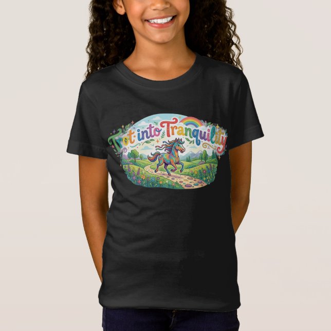 Trot into Tranquility T-Shirt (Front)