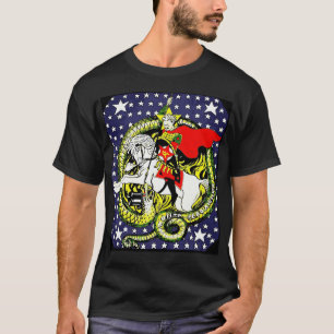 Trotsky Slaying the Reactionary Dragon T-Shirt