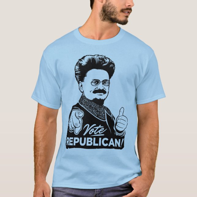 Trotsky Vote Republican Shirt (Front)