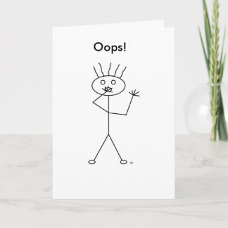 Trottel, Oops! Card