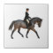 Trotting Dressage Horse Tile