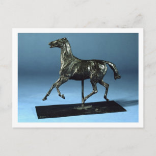 Trotting Horse (bronze) Postcard