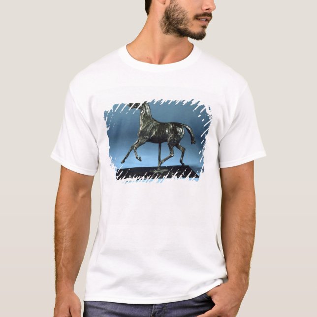 Trotting Horse (bronze) T-Shirt (Front)