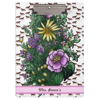 Trotting off to Teach teacher  Clipboard