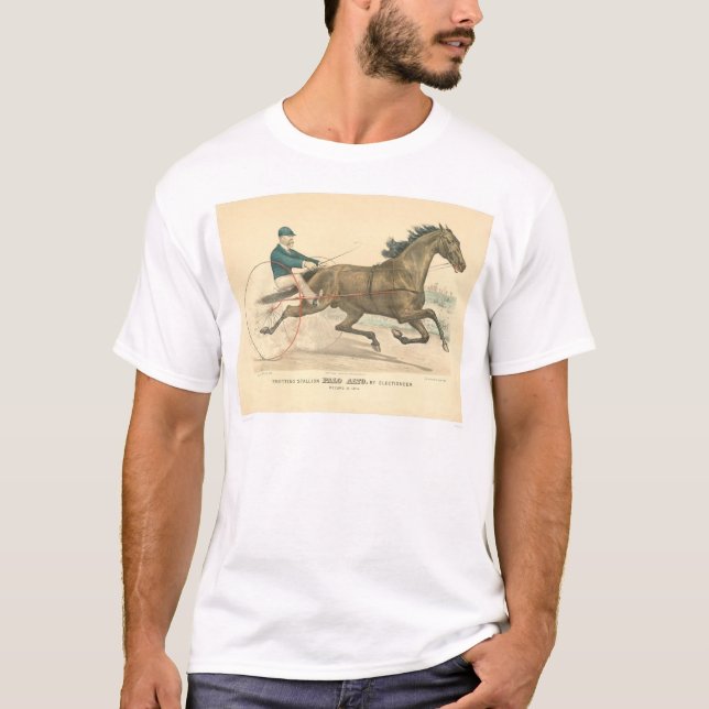 Trotting stallion Palo Alto by Electioneer (1791A) T-Shirt (Front)