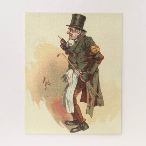Trotty Veck by Kyd _ Charles Dickens The Chimes Jigsaw Puzzle