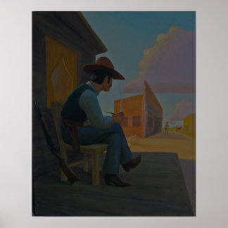 "Trouble A Comin'" Poster