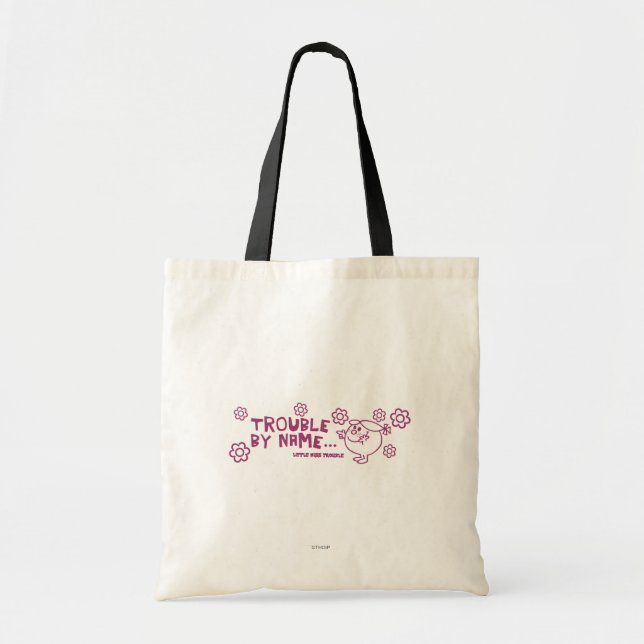 Trouble By Name Tote Bag (Front)