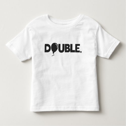 Trouble Double Funny Dad Son Daughter Matching Toddler T_shirt