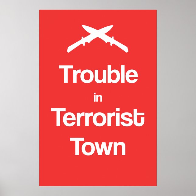 Trouble In Terrorist Town Garry'smod Poster (Front)
