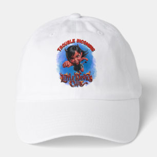 Trouble Incoming Little Devils Club Cute Devil Gir Hat