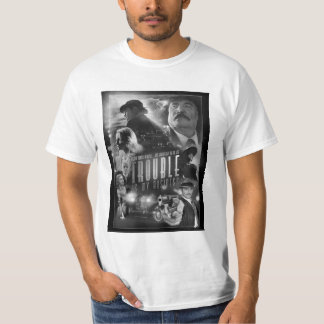 Trouble is My Business Movie Poster B&W T-Shirt