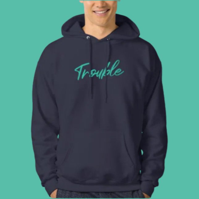 Trouble Script Hoodie – Cozy With A Kick (Creator Uploaded)
