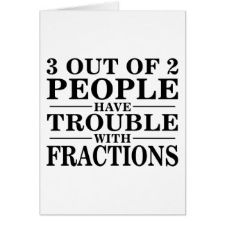 Trouble With Fractions Cards