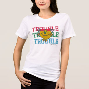 Trouble x3 Tri-Blend shirt