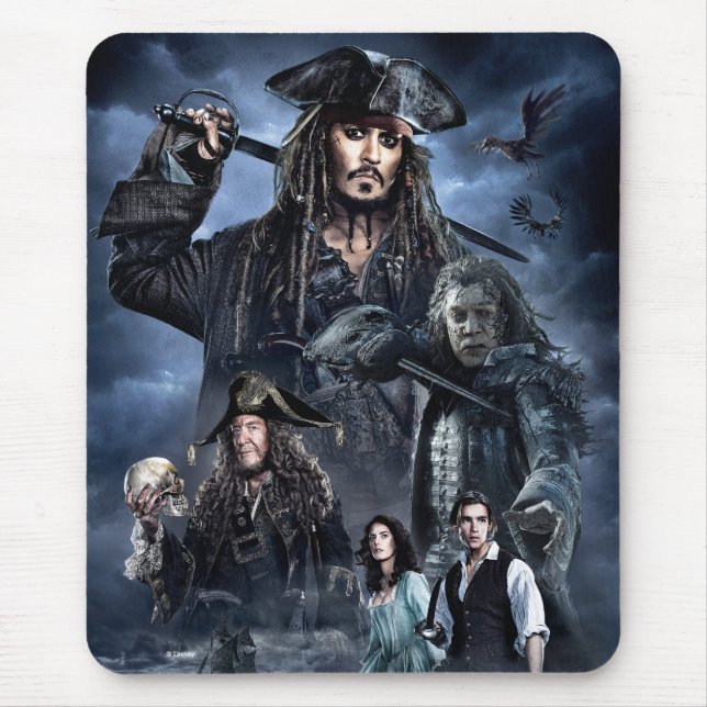 Troubled Waters, Troubled Souls Mouse Pad (Front)