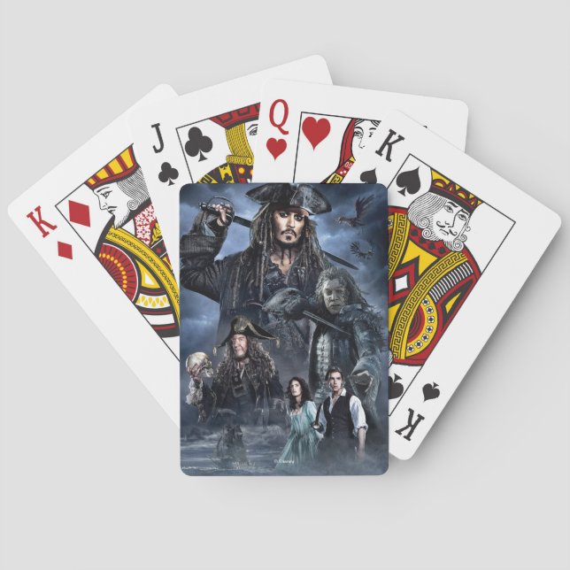 Troubled Waters, Troubled Souls Poker Cards (Back)