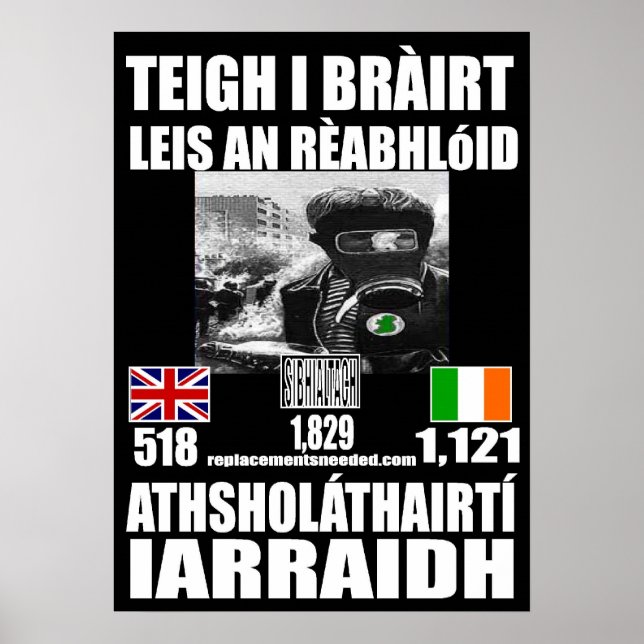 Troubles Poster2 Poster (Front)