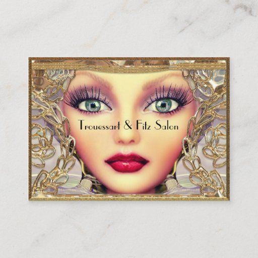 Customizable Trouessart Salon Indestructible Business Card Templates