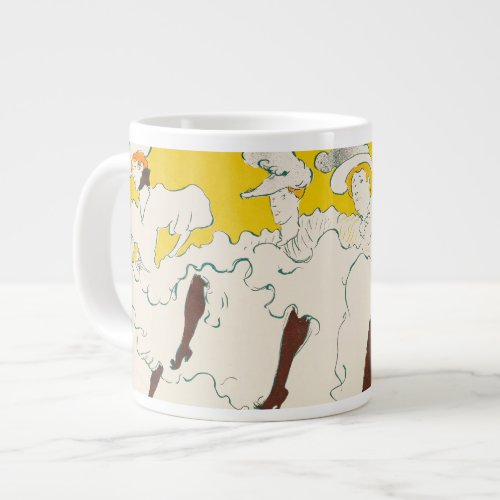 Troupe de Mademoiselle Eglantine, Toulouse Lautrec Giant Coffee Mug