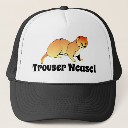 Trouser Weasel Weird Funny Hat