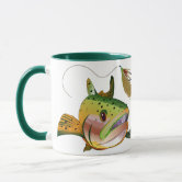 Trout Fishing Angler's Coffee Mug