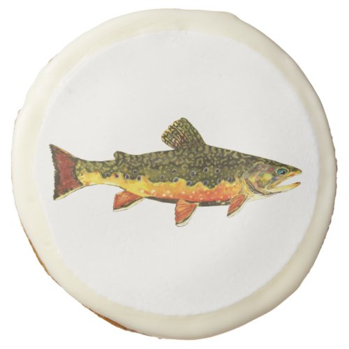 Trout Anglers Sugar Cookie