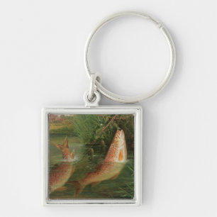 Trout at Winchester Keychain