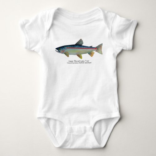 trout baby clothes baby bodysuit