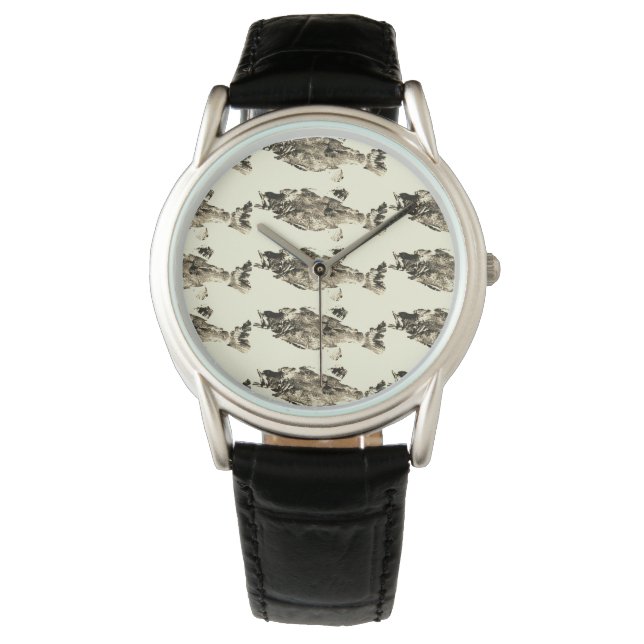 Trout, bass, and crappie three fish favorites    w watch (Front)
