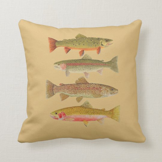 giant trout pillow