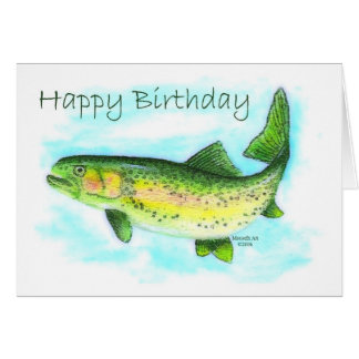 Trout Birthday Cards | Zazzle