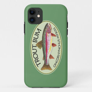 Trout Bum Fishing iPhone 11 Case