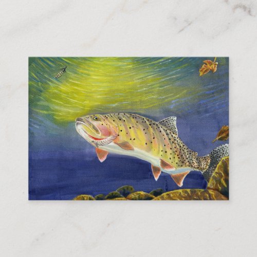TROUT Business Card Template