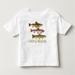 Trout Catch and Release Toddler T-shirt